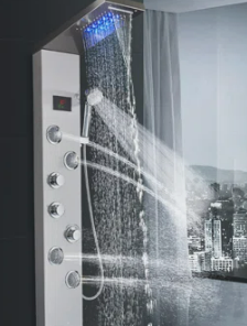 HT-216MT (Luxury Shower Panel with Massage Jets)