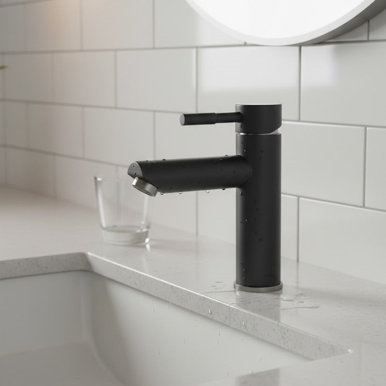 Carbon Glow Matte Spigot Faucet HT-8888MB