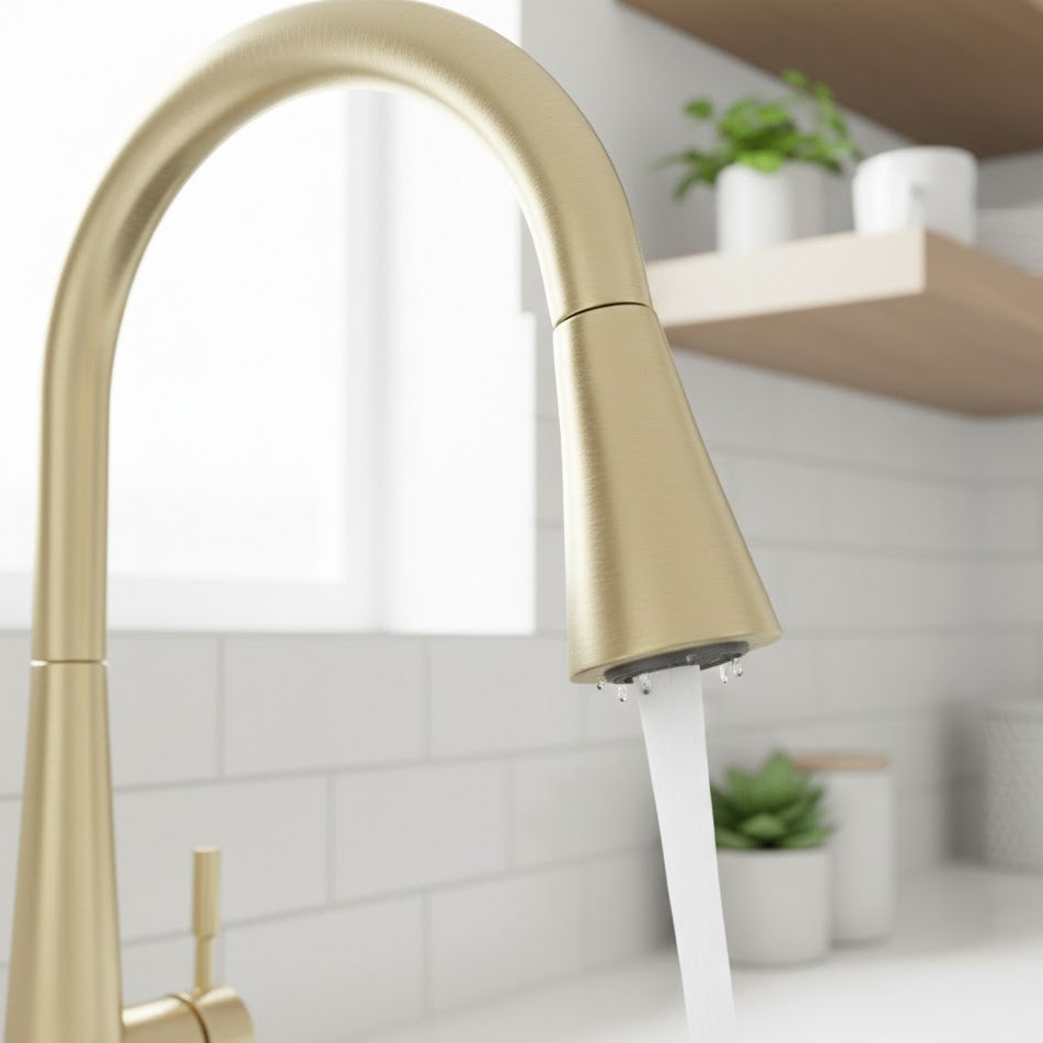CM55040BG - Kitchen Gold Faucet