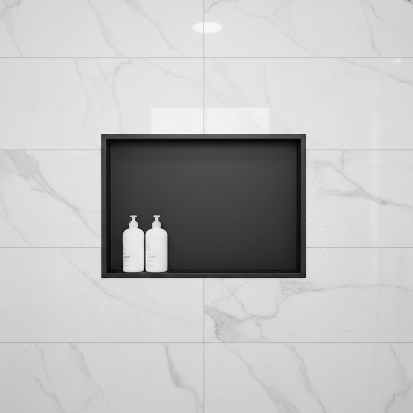 Stainless Niche 12x24-BN-single shelf