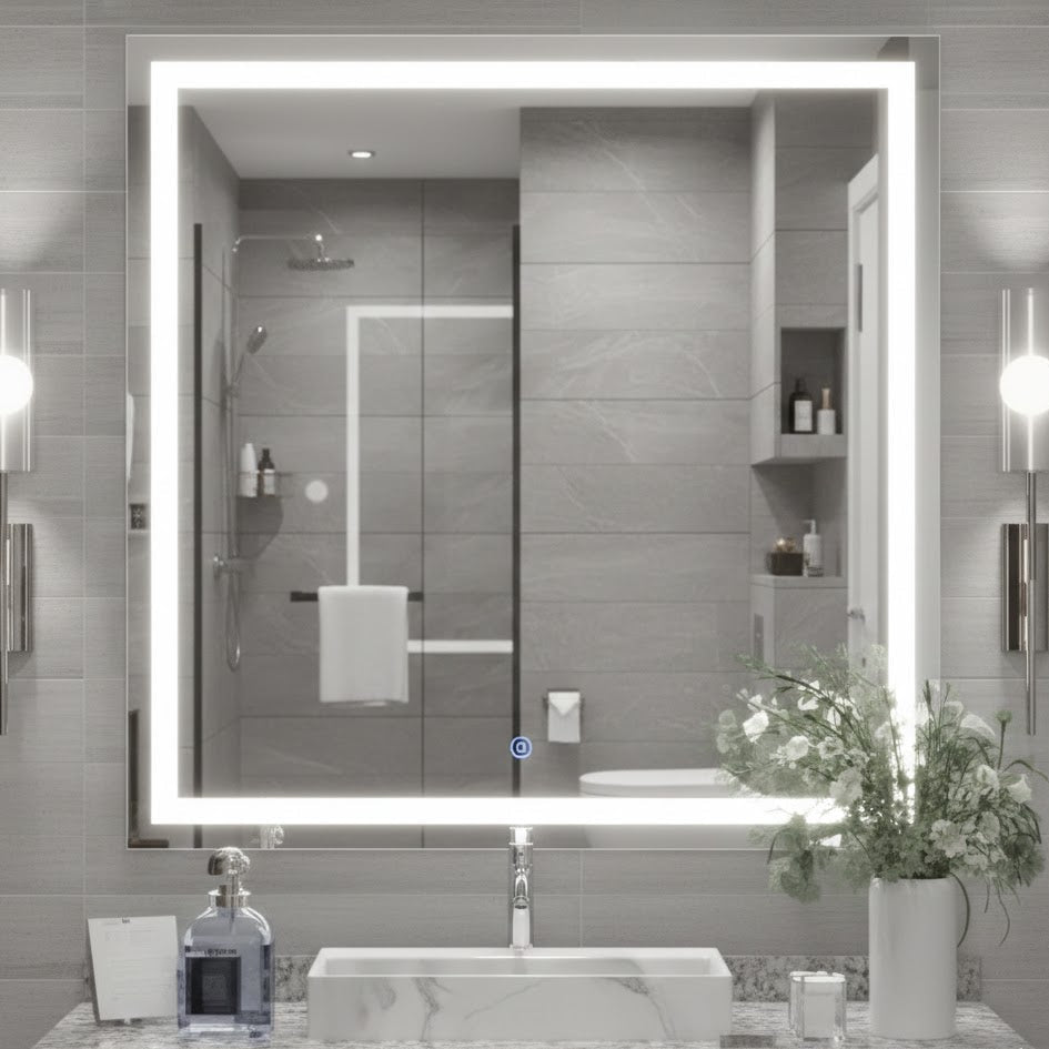 Square LED Mirror 32X28 MSL065