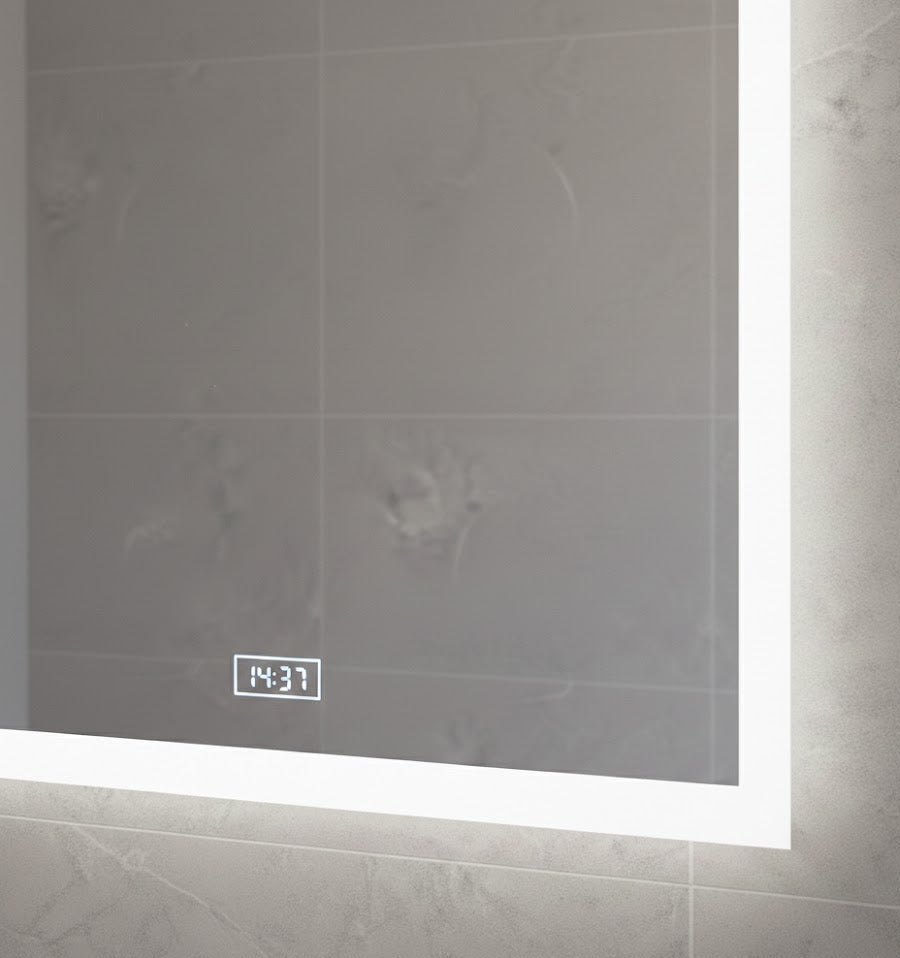 Horizontal LED Framed Bluetooth Mirror 48X32 MSL112