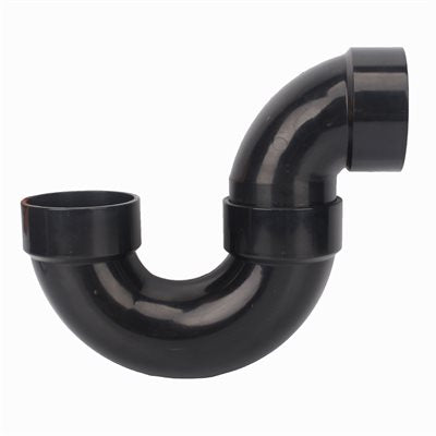 ABS P-Trap 1-1/2 in"with C/out less Union 1 - 1/2 inch "