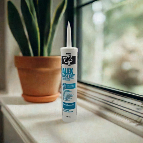 Alex Fast Dry Acrylic Latex Silicone 300ml White