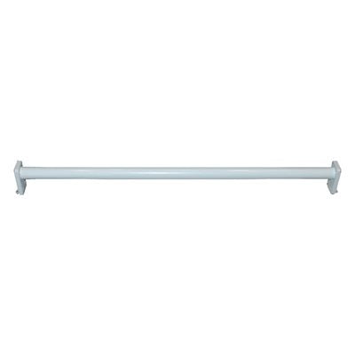 Closet Rod Adjustable 24in To 48in White