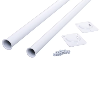 Closet Rod Adjustment 96 x 120" White 96" x 120" White"
