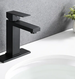 Contemporary Charm: Single Hole Faucet
