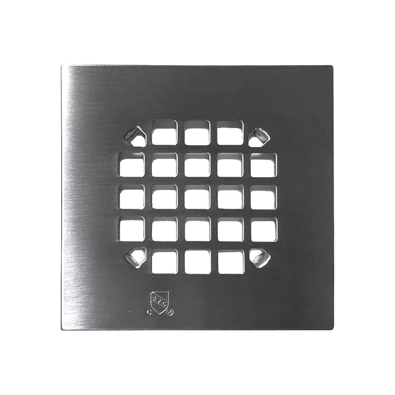 ABS shower drain with square stainless steel strainer ABS SHOWER DRAIN SQUARE