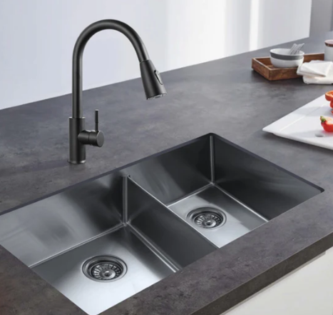 Double Sink Stainless Steel