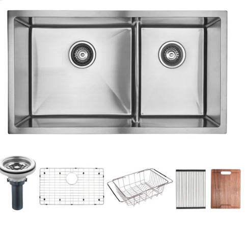 Double Sink Stainless Steel