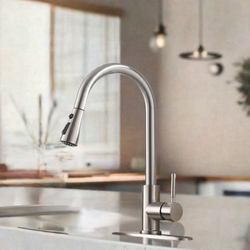 Kitchen Faucet (Brushed Nickle)