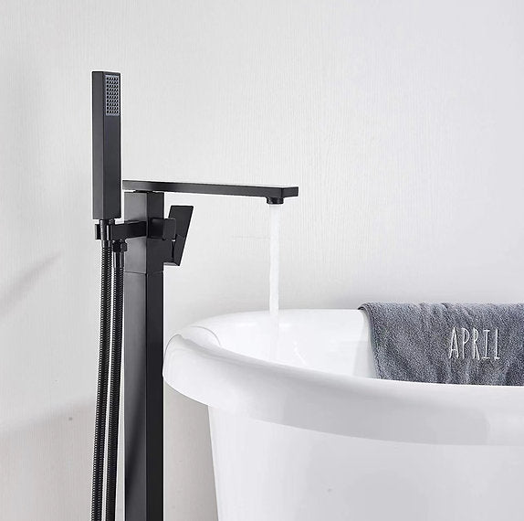 Matte Black Freestanding Tub Faucet