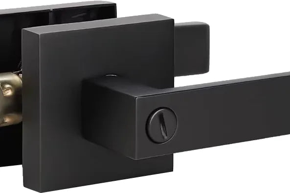 Midnight Square Lock - Privacy