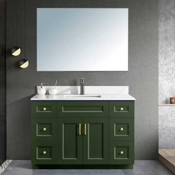 Pinewood 48-Inch Green Vanity