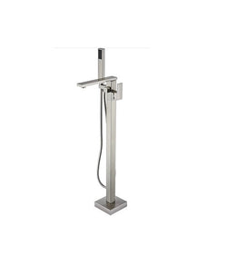 Polished Chrome Freestanding Bathtub Faucet