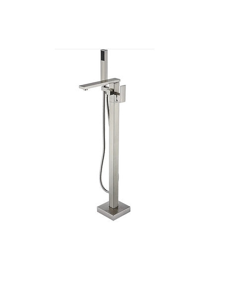 Polished Chrome Freestanding Bathtub Faucet