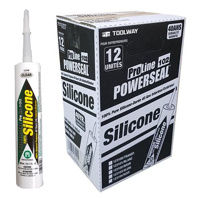 Proline 101 General Purpose 100% Silicon Sealant 300ML Clear