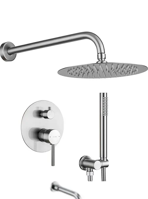 Reflective Nickel Round Rainfall System