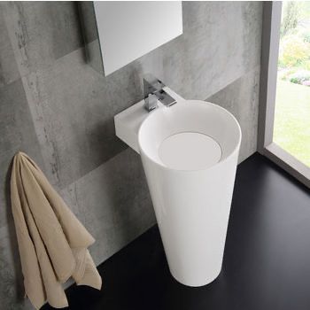 Residential White Vanity