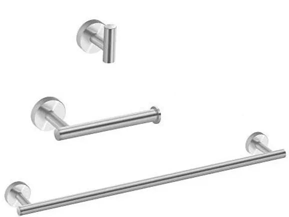 Round Radiance Towel Bar Set