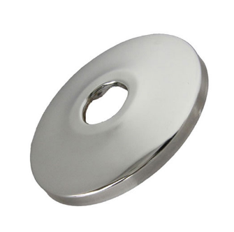 Chrome Escutcheon Plate 1/2" CTS, 2 1/2 OD