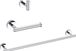 Shine ound Towel Holder Set