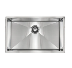 Silver Sink Single 32x18 Deep 10 Inch, With Drain only