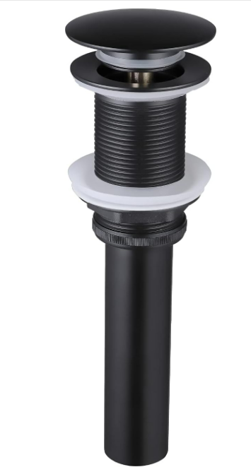 Vanity drain Black