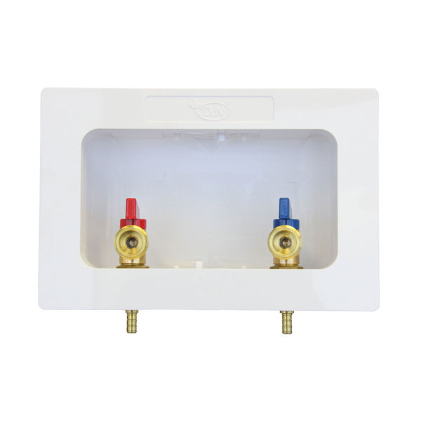 Washing Machine Outlet Box with 1/2 MIP/C Valves Washing Machine Outlet MIP/C Valves"