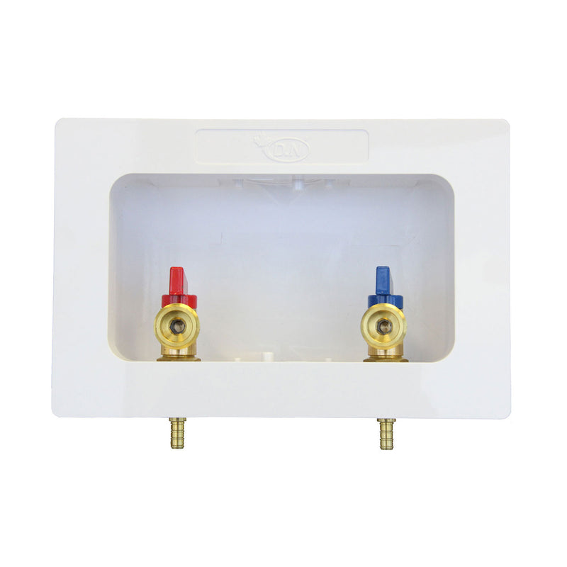 Washing Machine Outlet Box with 1/2 MIP/C Valves Washing Machine Outlet MIP/C Valves"