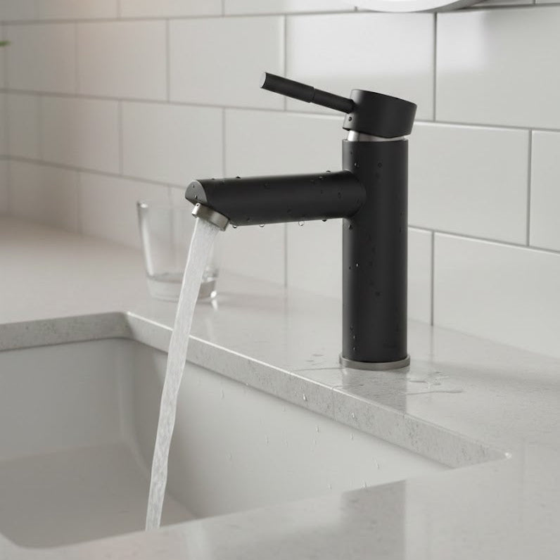 Carbon Glow Matte Spigot Faucet HT-8888MB