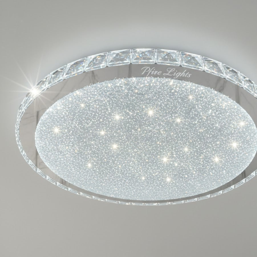 Crystal LED Flush Mount Ceiling Light HT-1007