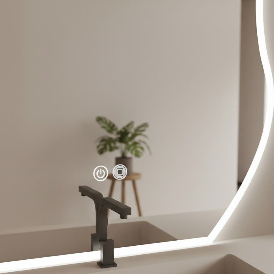 Cloud LED Mirror MSL016 28X34