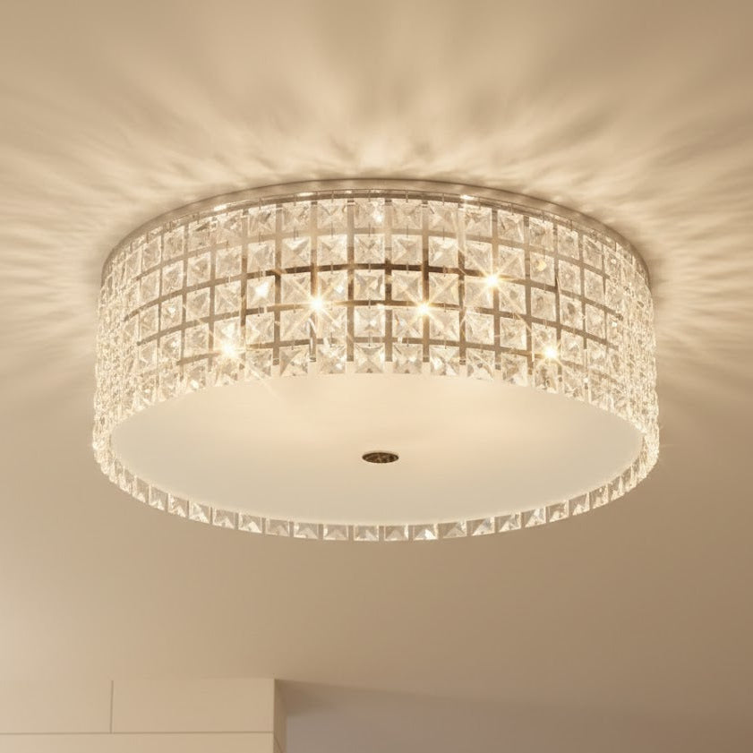 Crystal LED Flush Mount Ceiling Light  HT-1410