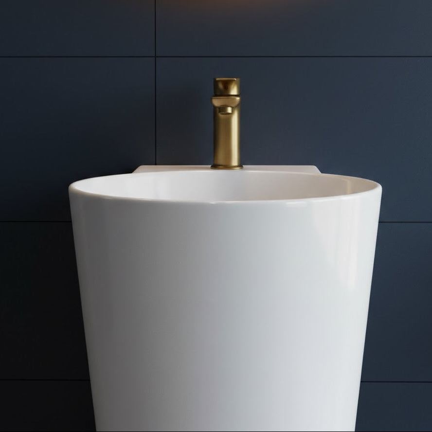 Residential White Vanity